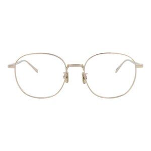 Berluti Mens Round/Oval Gold Gold Transparent Fashion Designer Eyewear